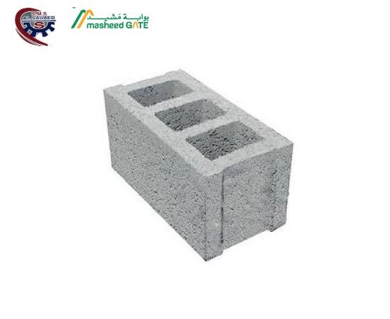 مصنع السواعد القوية - طابوق مفرغ 3 خلايا 