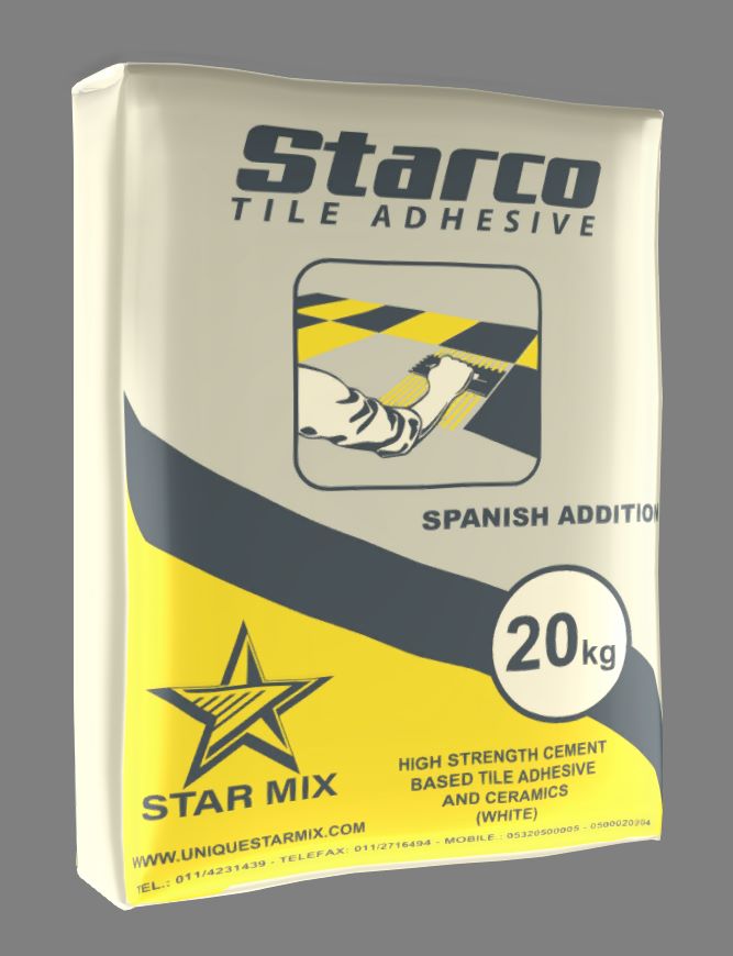 Star Mix Factory- Starco Tile Adhesie