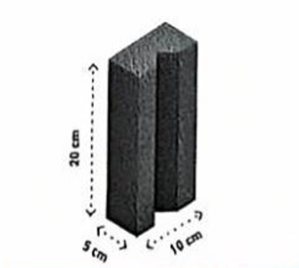 دى سى بلوك - بلوك بركانى طوب-20×5×20 سم- سماكة الجدار مصمت