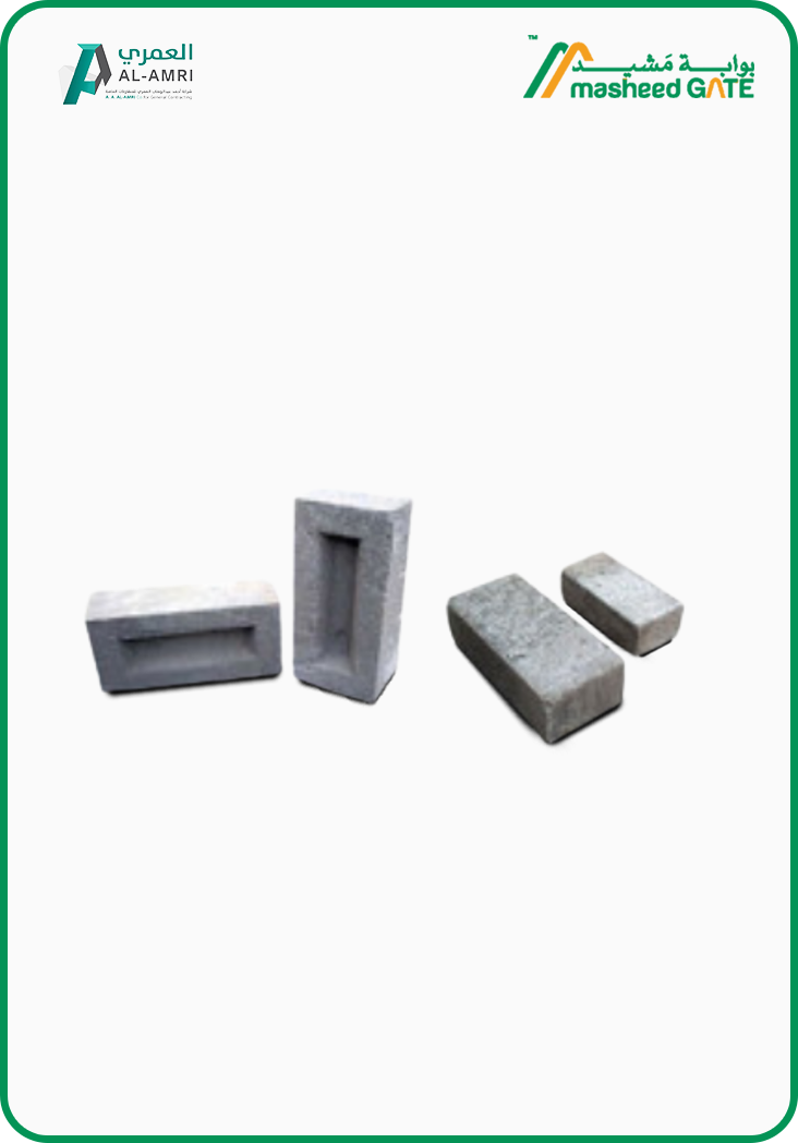 Al Amri Factory-Damok Hollow Cement Brick 5*10cm