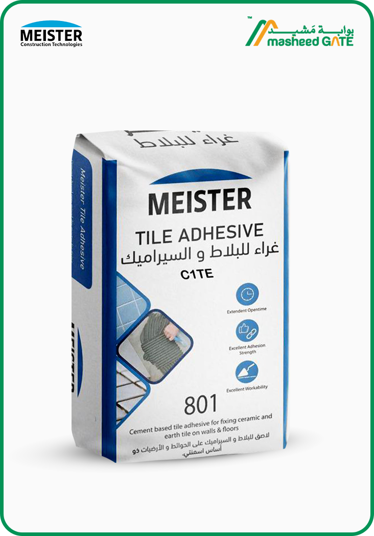 غراء البلاط 801 "مايستر" - 20KG